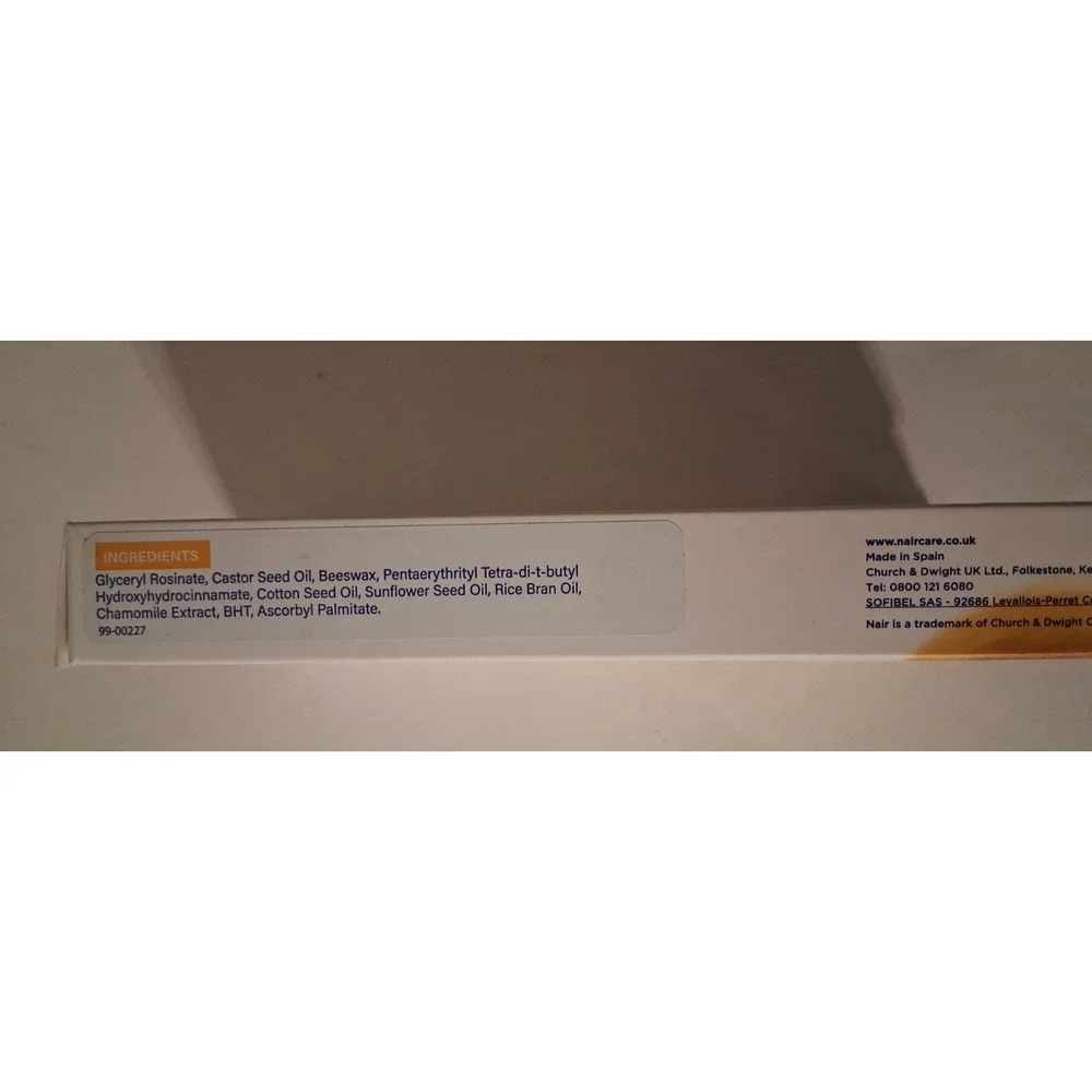 3 Nair Legs & Body Wax Strips Sensitive Skin 48 Total Long Lasting Hair Removal